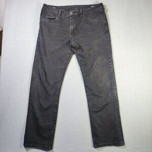 Buffalo David Bitton jeans straight six black story men's size W36xL32 black